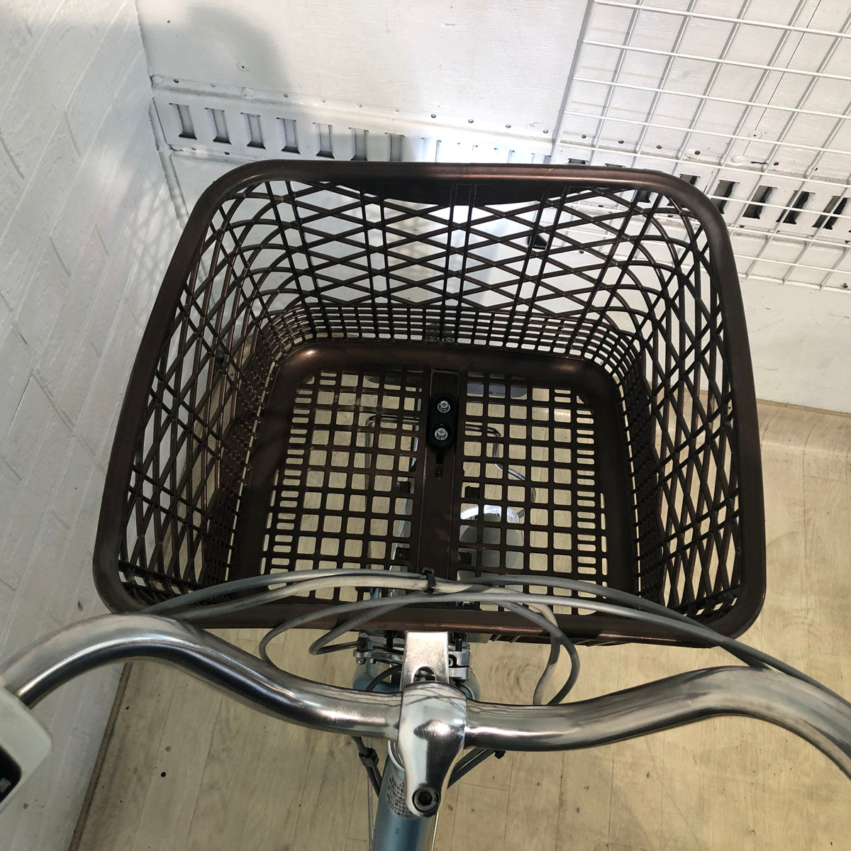 中古電動自転車 パナソニック ビビ NX ブルー 26インチ YA107