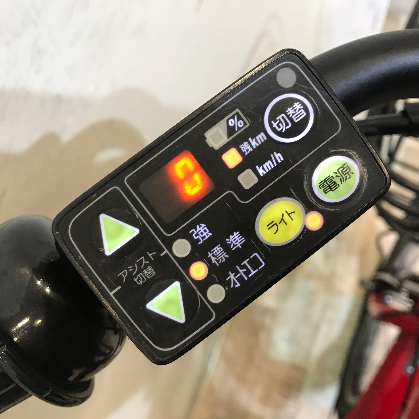 ヤマハ PAS Babby パス バビー レッド 20インチ KR004【中古車】