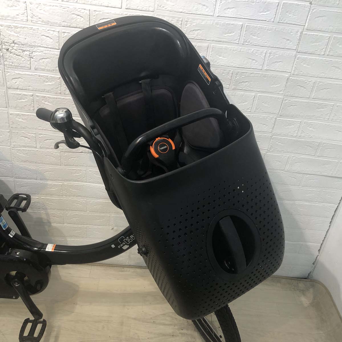 中古電動自転車 ヤマハ パスキッスミニアン ブラック 20インチ YG026