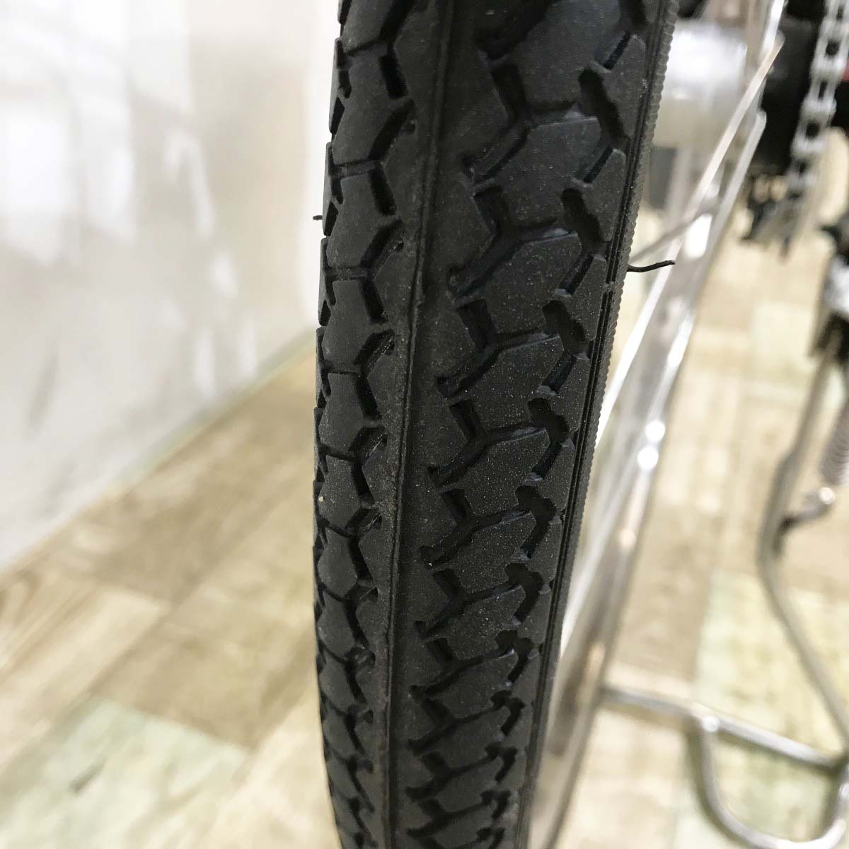 中古電動自転車 ヤマハ PAS ナチュラL レッド 24インチ KJ098