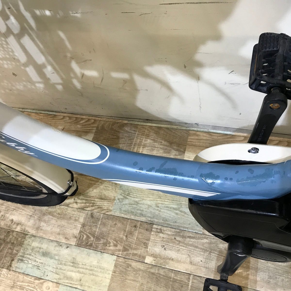 ヤマハ PAS Babby un パス バビー アン ブルー 20インチ KV080【中古車】