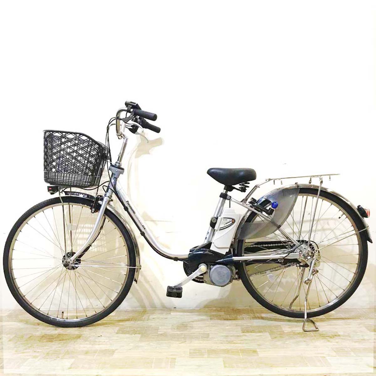 中古電動自転車 パナソニック ビビ DX シルバー 26インチ KZ162 – e