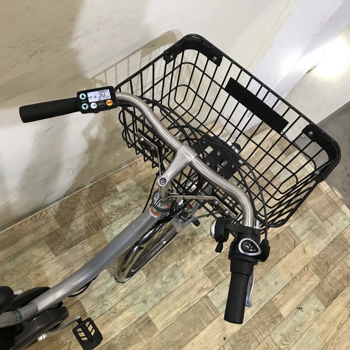 中古電動自転車 ヤマハ PAS GEAR U パス ギア ユー シルバー 26インチ