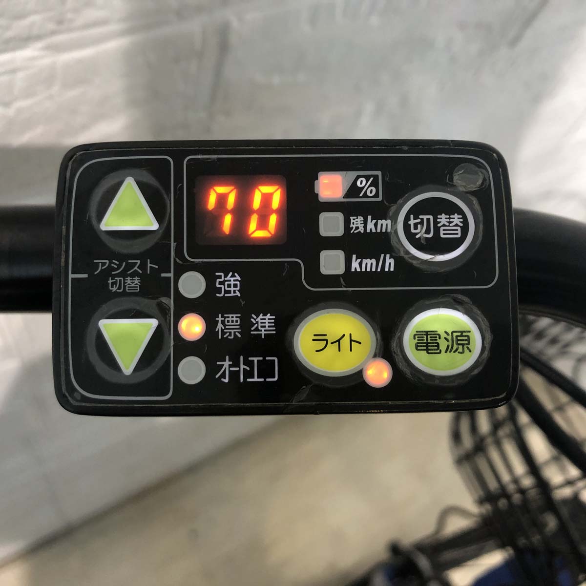 中古電動自転車 ヤマハ PAS Babby パス バビー ブルー 20インチ YA109