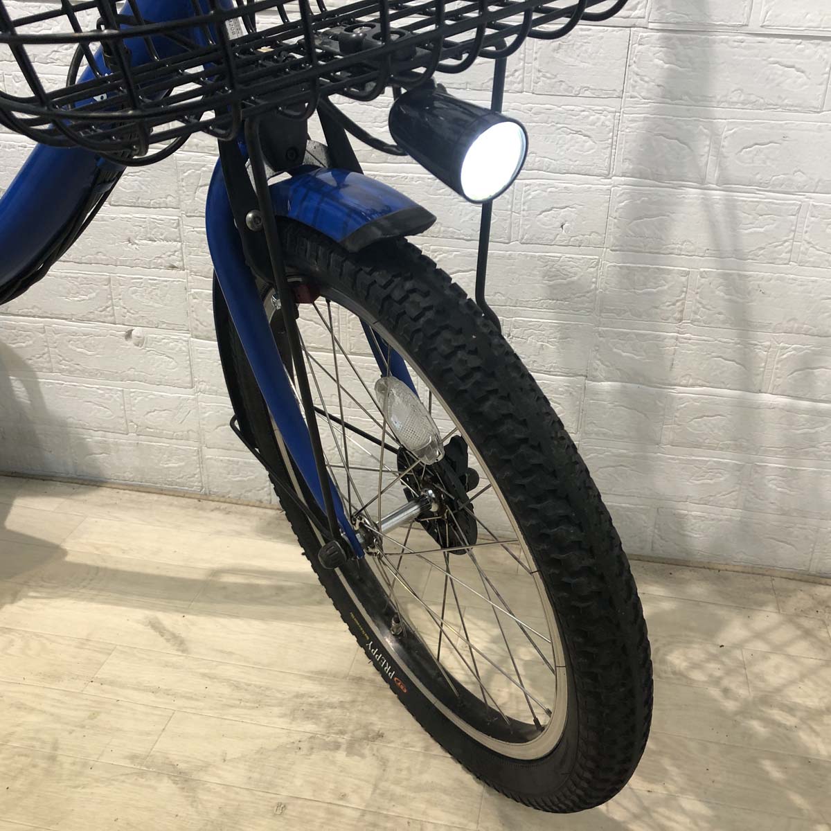 中古電動自転車 ヤマハ PAS Babby パス バビー ブルー 20インチ YA109