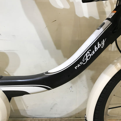 ヤマハ PAS Babby un パス バビー アン ブラック×ホワイト 20インチ KF025【中古車】