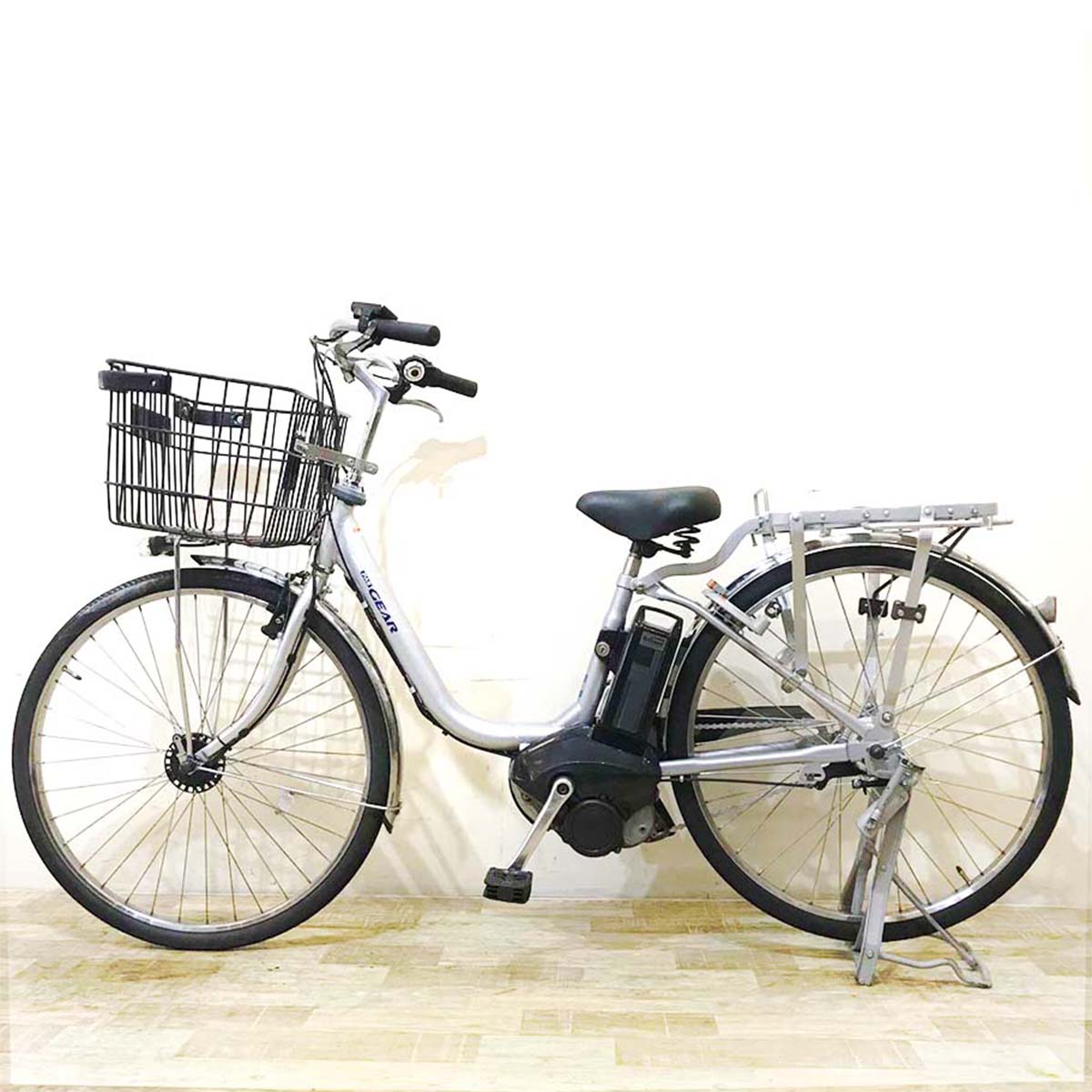 ヤマハ PAS GEAR U パス ギア ユー シルバー 26インチ KZ163 【中古車】