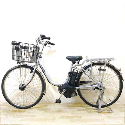 ヤマハ PAS GEAR U パス ギア ユー シルバー 26インチ KZ163 【中古車】