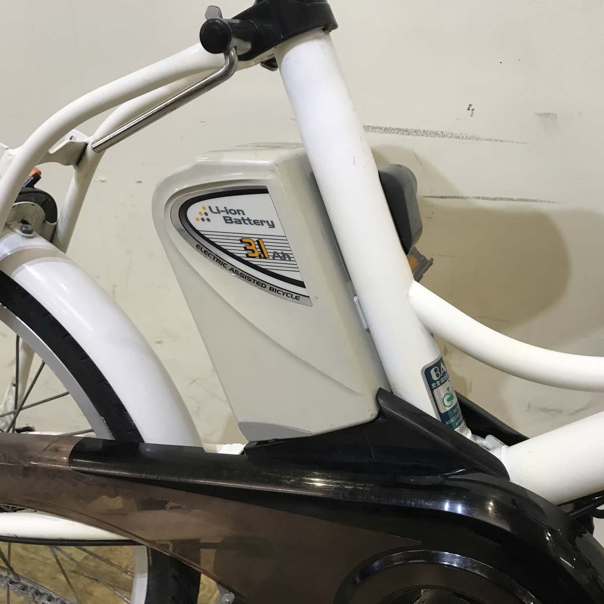 中古電動自転車 パナソニック シュガードロップ ホワイト 20インチ
