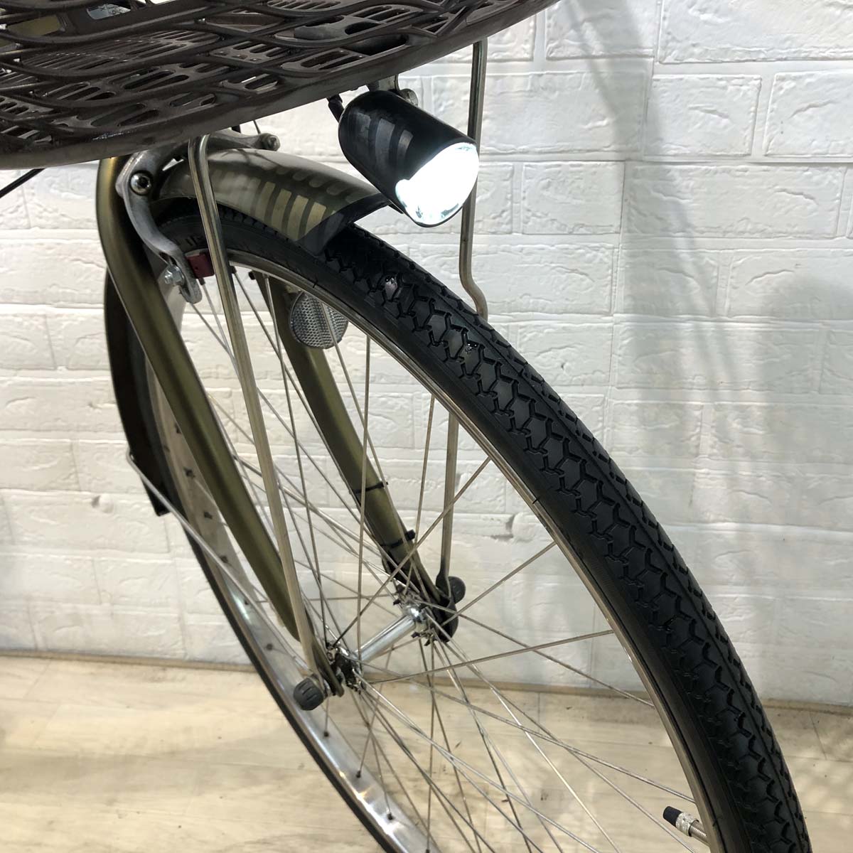 中古電動自転車 ヤマハ パスウィズDX ゴールド 26インチ YG027