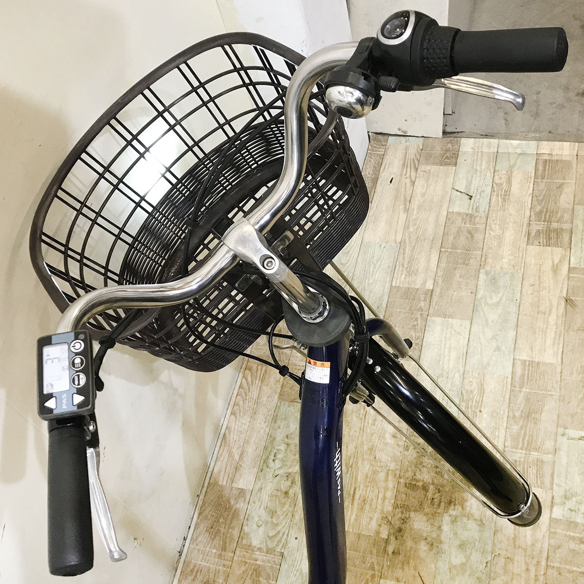 中古電動自転車 ヤマハ PAS With パス ウィズ ネイビー 26インチ KF026