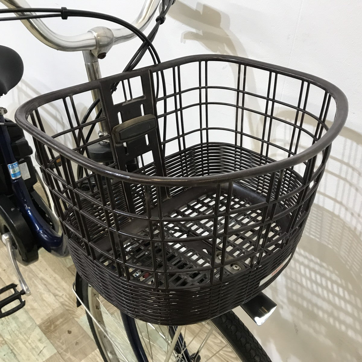 中古電動自転車 ヤマハ PAS ウィズ ネイビー 26インチ KJ100
