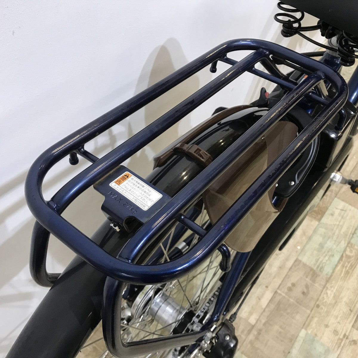 中古電動自転車 ヤマハ PAS ウィズ ネイビー 26インチ KJ100