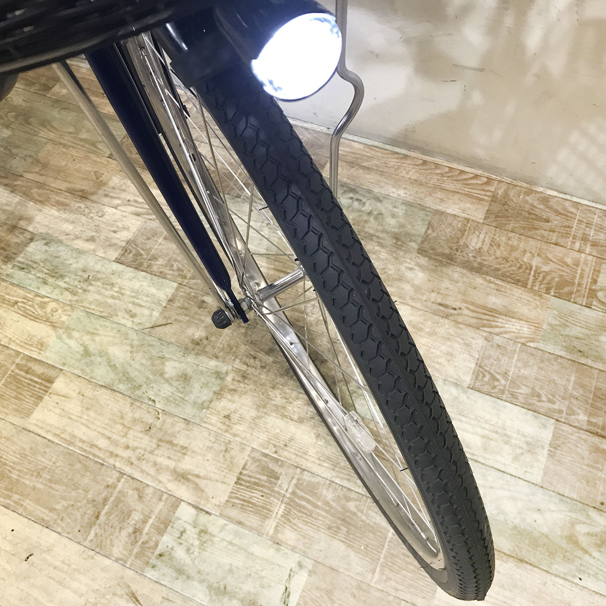 中古電動自転車 ヤマハ PAS With パス ウィズ ネイビー 26インチ KF026