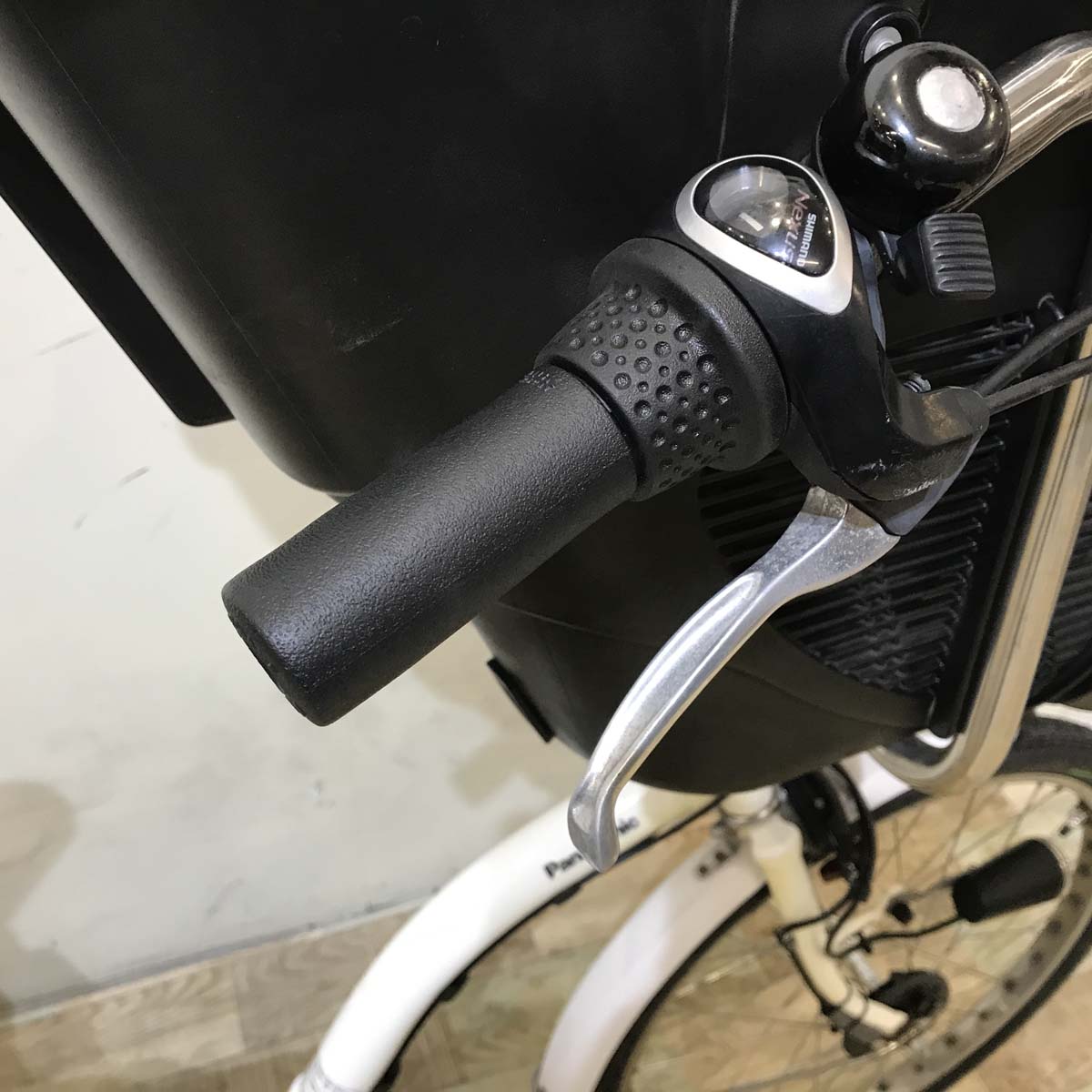 中古電動自転車 パナソニック ギュット ミニ ホワイト 20インチ KZ165