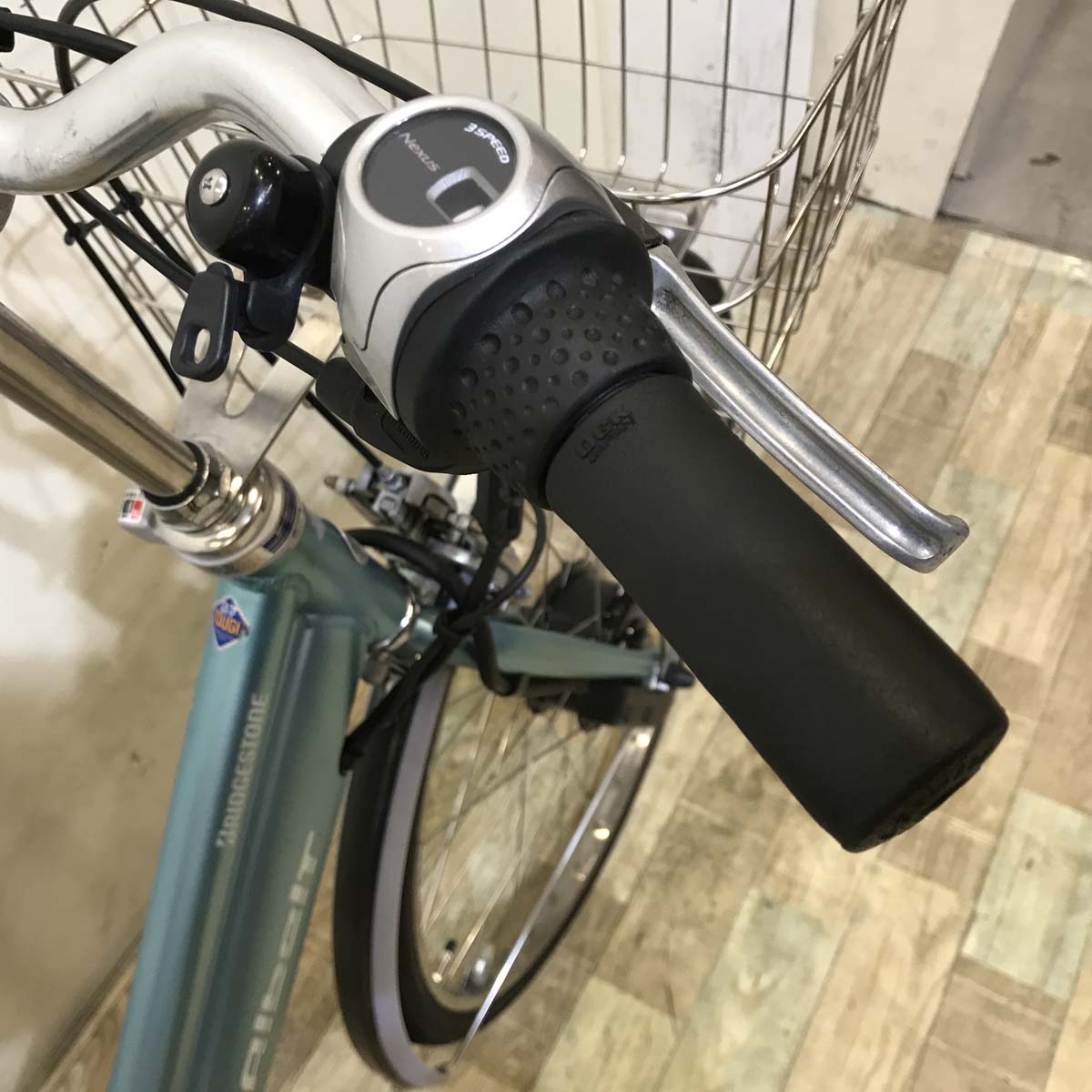 中古電動自転車 ブリヂストン アルベルト e L型 ブルー 26インチ KZ166