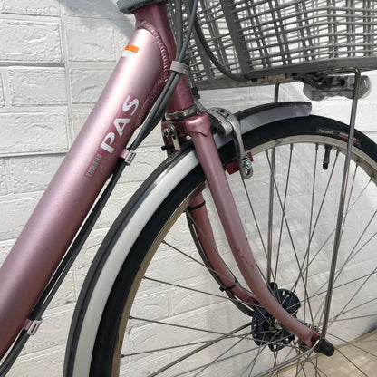 ヤマハ PAS リチウム S ピンク 26インチ YP012 【中古車】