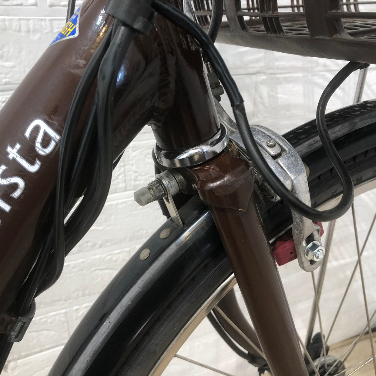中古電動自転車 ブリヂストン アシスタ DX ブラウン 24インチ YA112