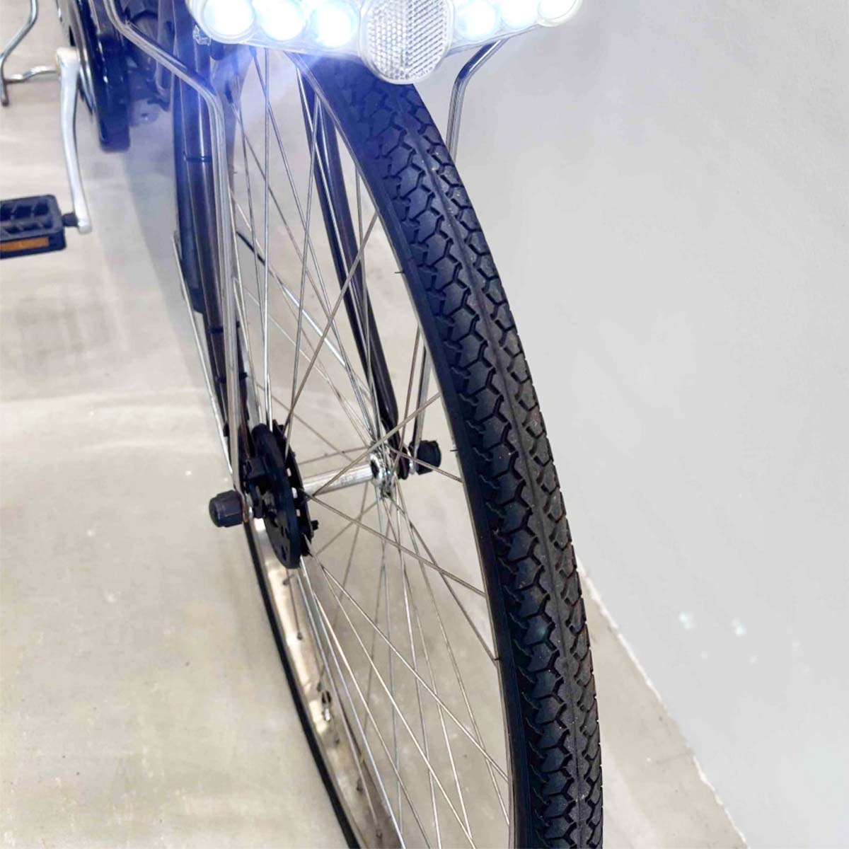 中古電動自転車 パナソニック ビビDX ブラウン 26インチ YJ048