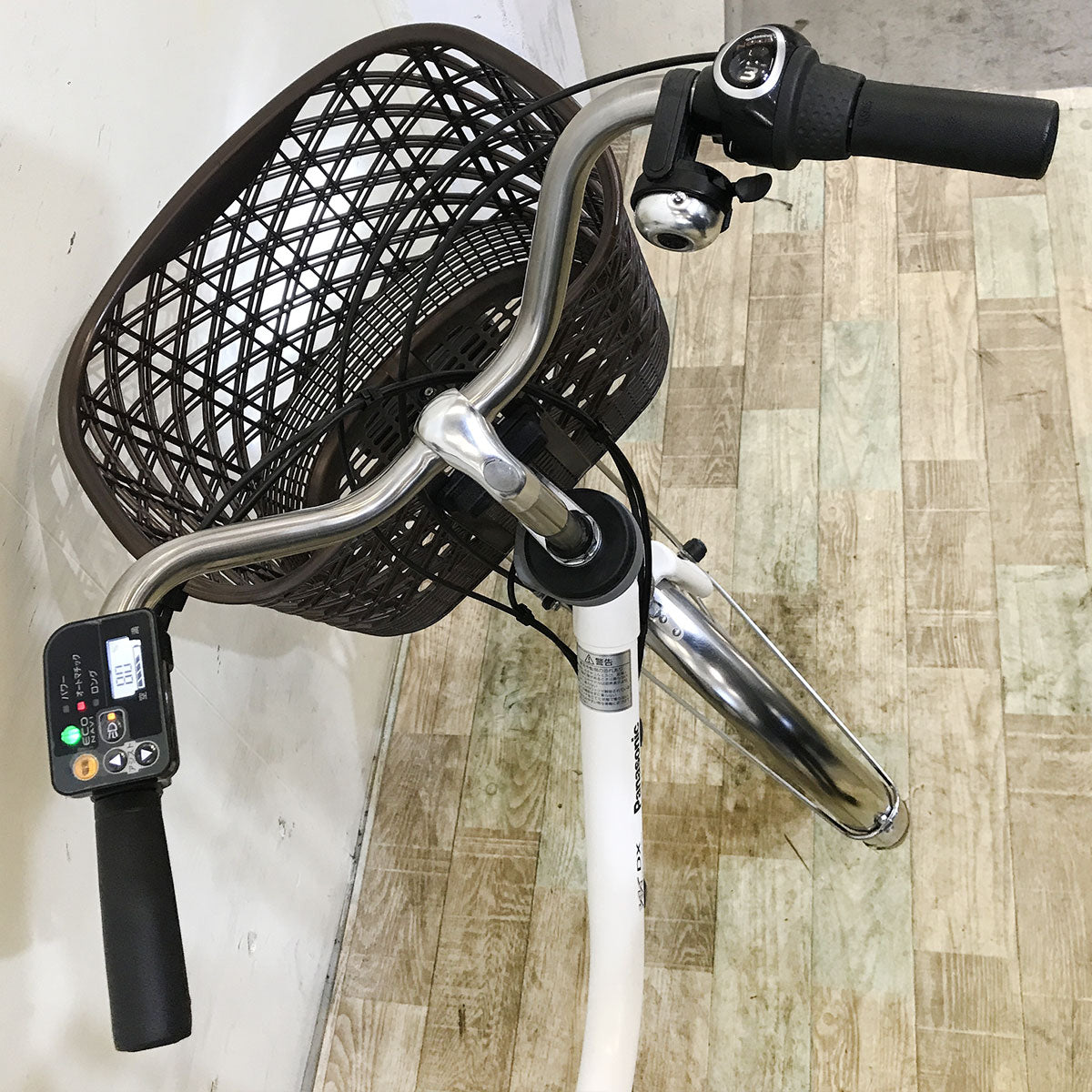 中古電動自転車 パナソニック ビビ DX ホワイト 24インチ KF028 – e