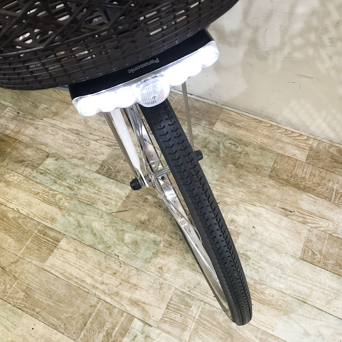 中古電動自転車 パナソニック ビビ DX ホワイト 24インチ KF028 – e