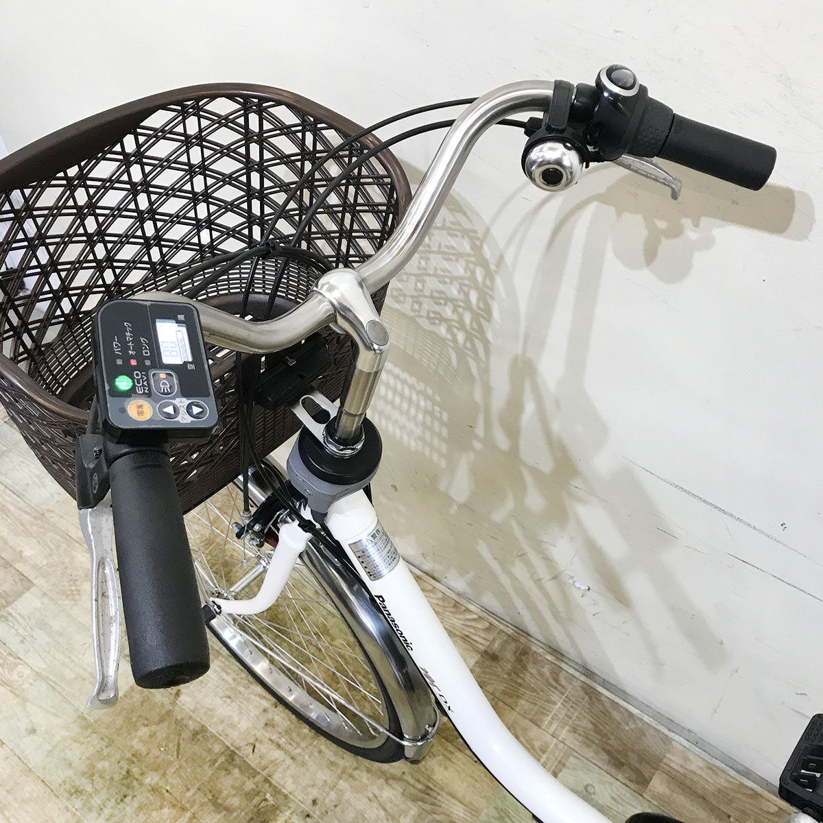 中古電動自転車 パナソニック ビビ DX ホワイト 24インチ KF028 – e