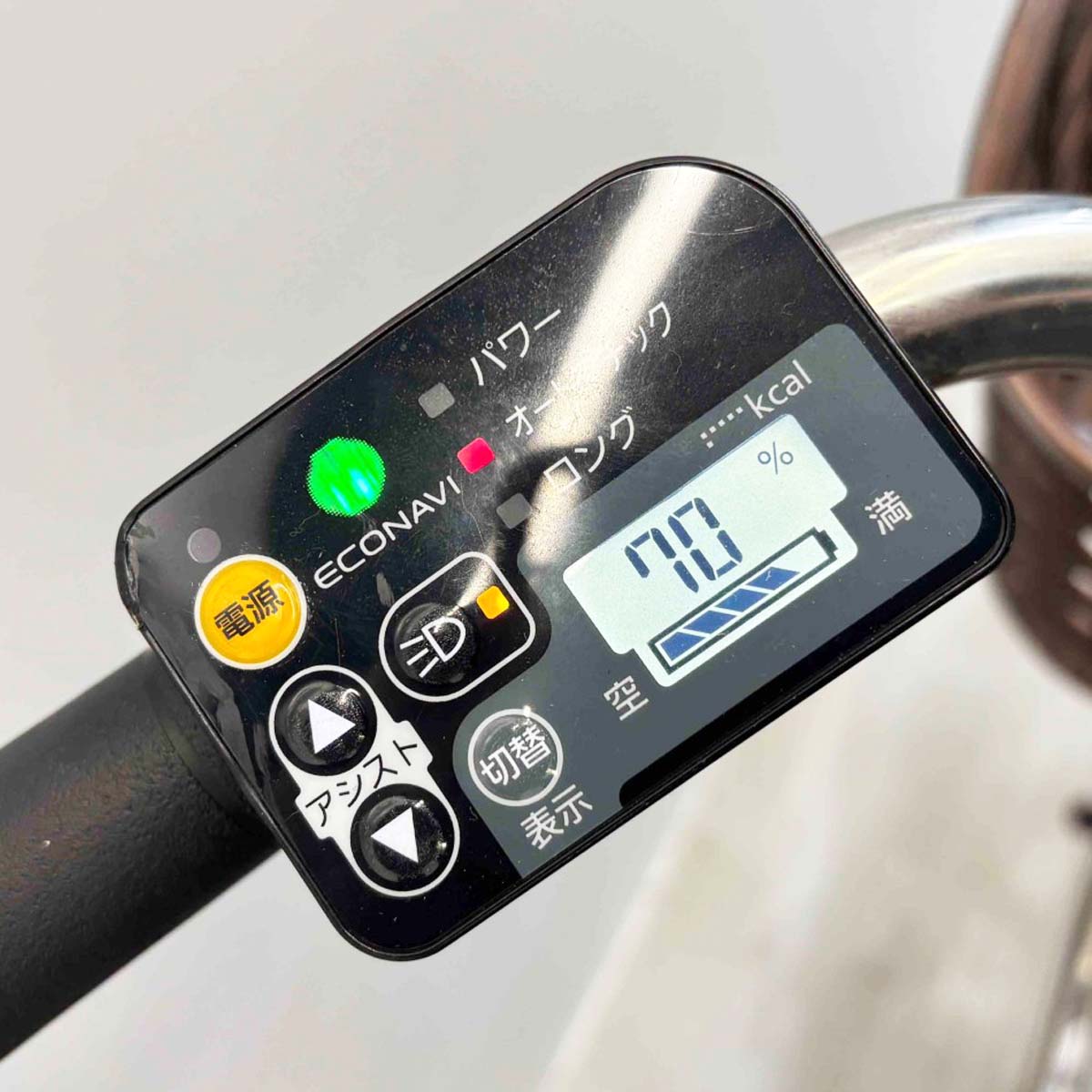 中古電動自転車 パナソニック ビビDX レッド 26インチ YJ049