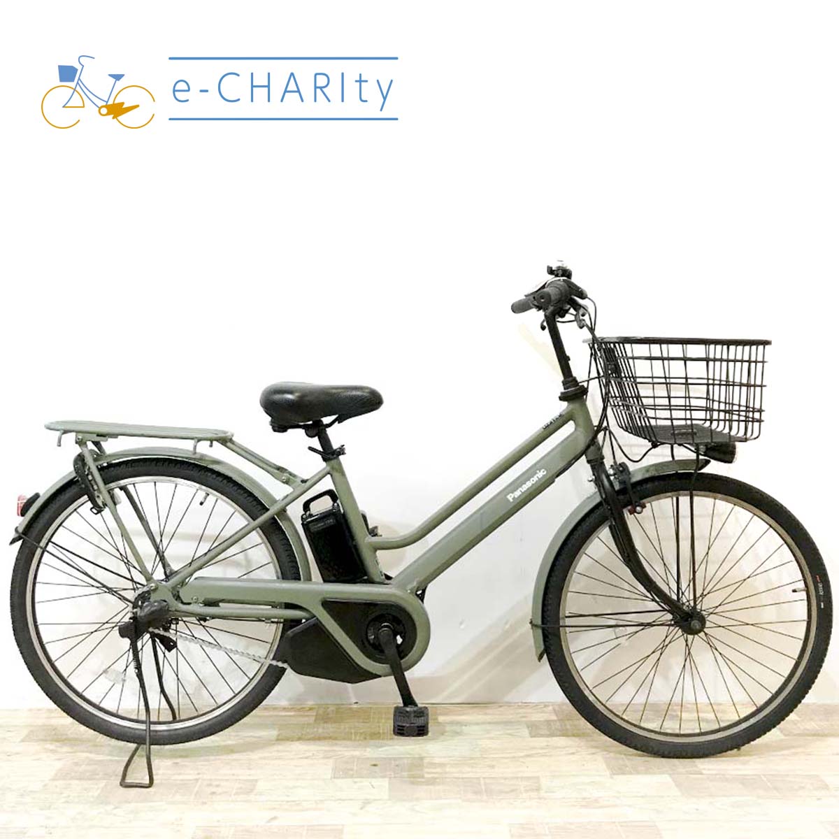 パナソニック ティモS カーキ 26インチ KJ103 【中古車】