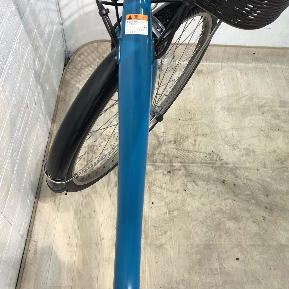 中古電動自転車 ヤマハ PAS ウィズ ブルー 26インチ YG030