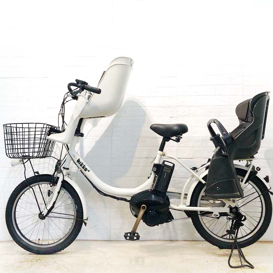 中古電動自転車 ブリヂストン ビッケ2e ホワイト 20インチ YG031
