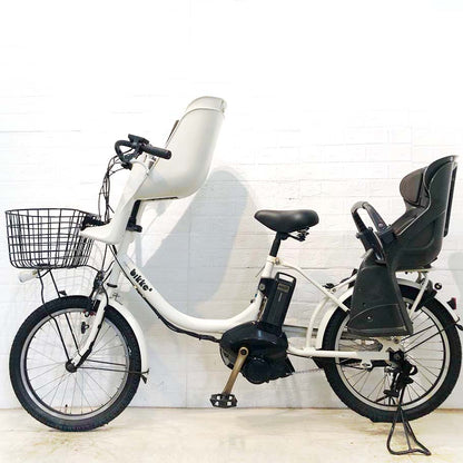 ブリヂストン ビッケ2e ホワイト 20インチ YG031 【中古車】