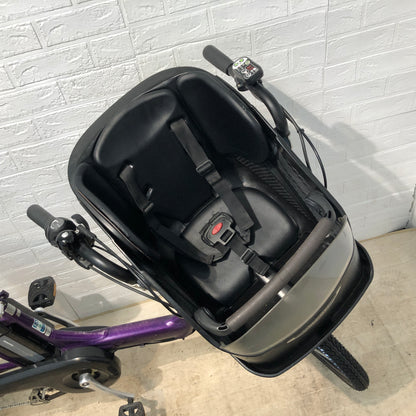 ブリヂストン アンジェリーノ プティット e パープル 20インチ YP014【中古車】