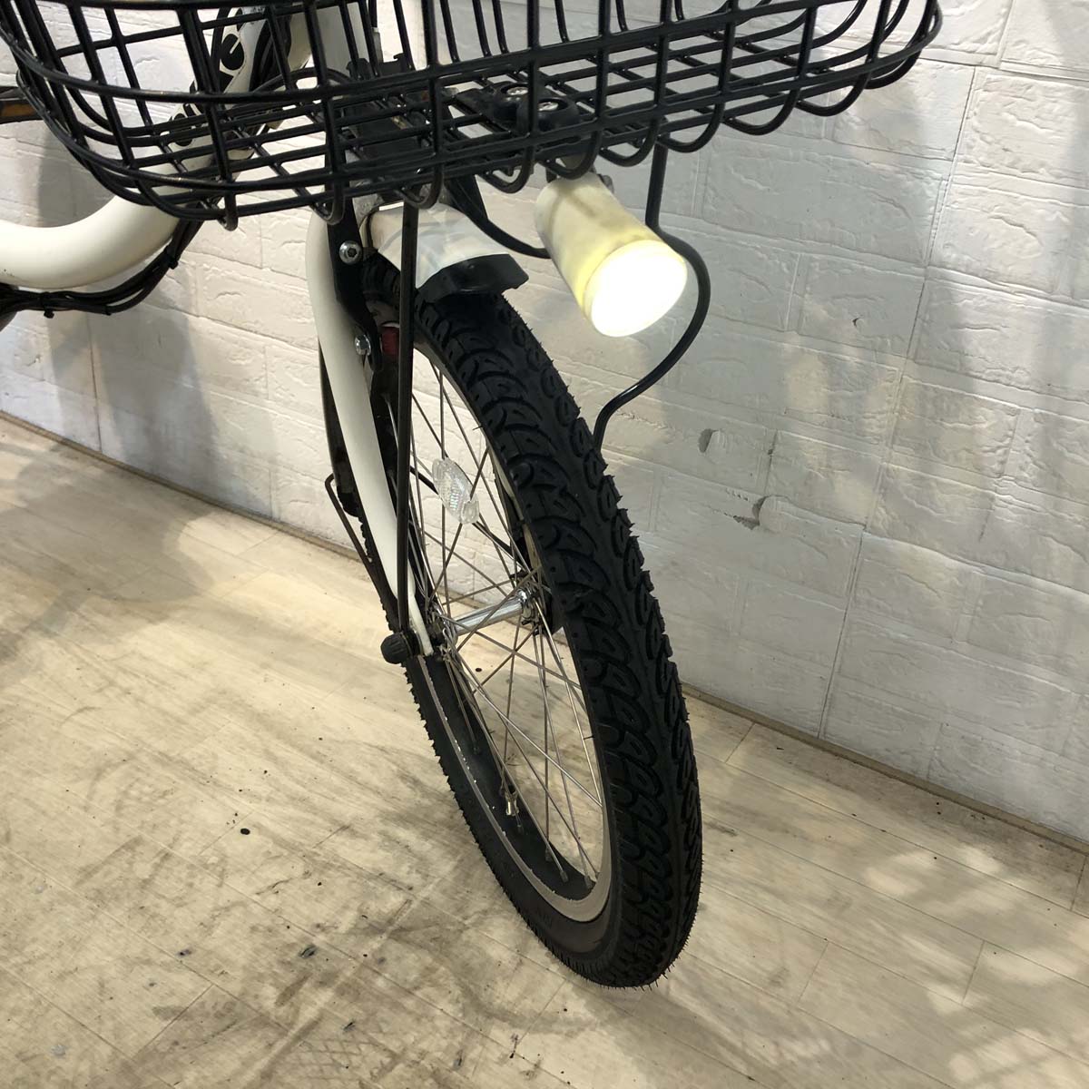 中古電動自転車 ブリヂストン ビッケ2e ホワイト 20インチ YG031