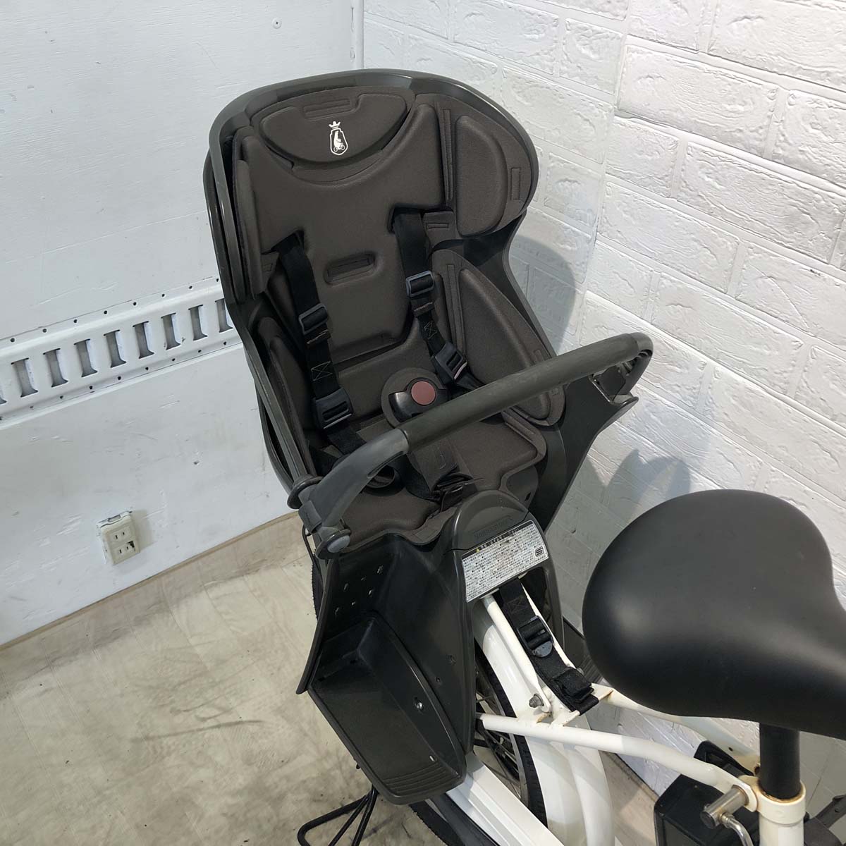 中古電動自転車 ブリヂストン ビッケ2e ホワイト 20インチ YG031