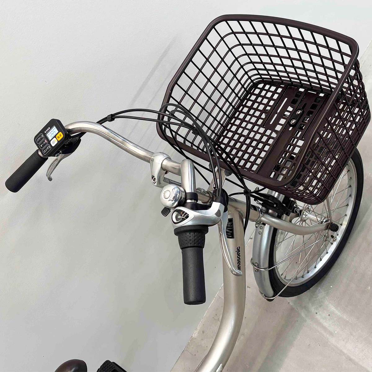 中古電動自転車 パナソニック ビビL 20 シルバー 20インチ YJ050