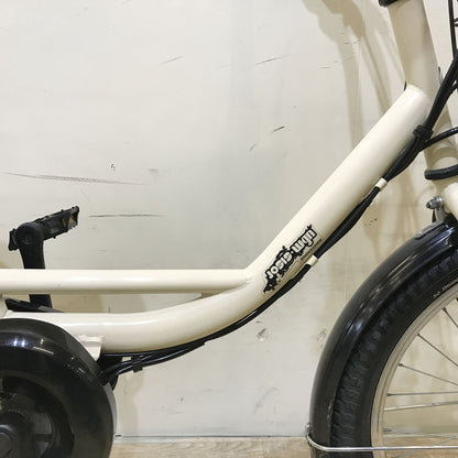 ブリヂストン ジョシスワゴン アイボリーホワイト 前20×後18インチ KF030  【中古車】