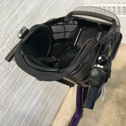 ブリヂストン アンジェリーノ プティット e パープル 20インチ YP014【中古車】