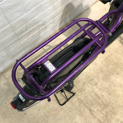 ブリヂストン アンジェリーノ プティット e パープル 20インチ YP014【中古車】