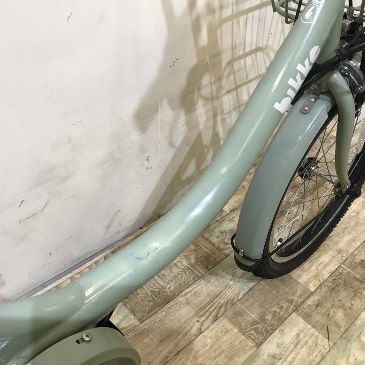 電動自転車 ブリヂストン bikke MOB e ビッケ モブ イー グリーン 20