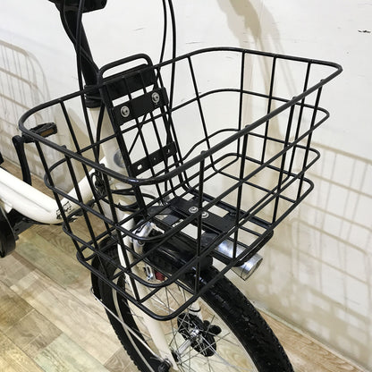 ブリヂストン ジョシスワゴン アイボリーホワイト 前20×後18インチ KF030  【中古車】