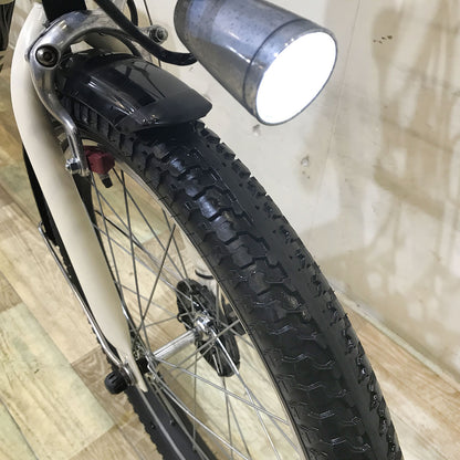 ブリヂストン ジョシスワゴン アイボリーホワイト 前20×後18インチ KF030  【中古車】