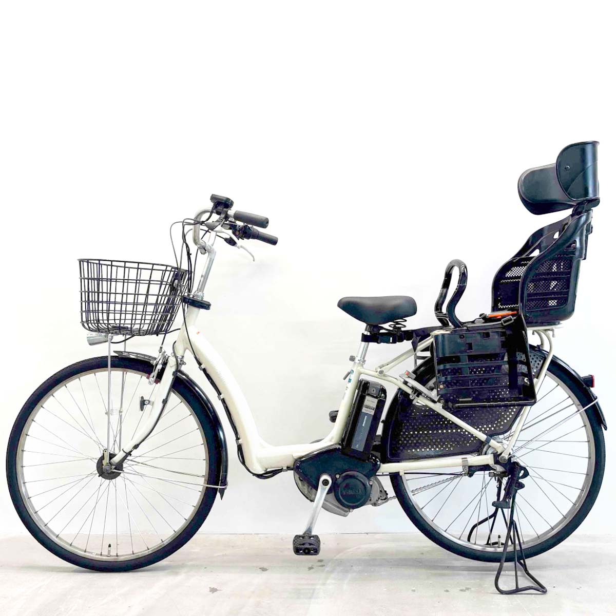 中古電動自転車 ヤマハ PAS ラフィーニ ホワイト 26インチ YJ051