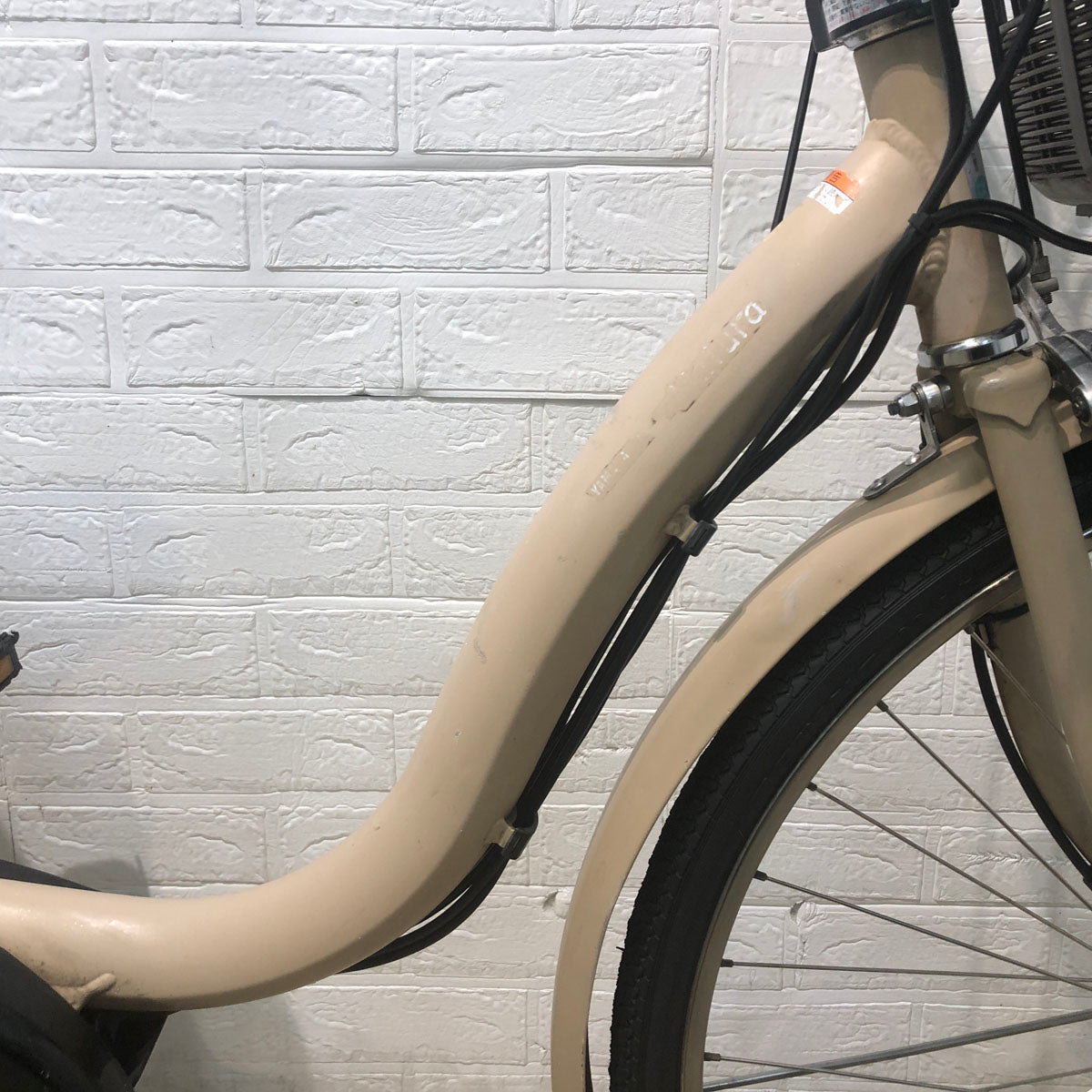 中古電動自転車 ヤマハ PAS ナチュラ L DX ベージュ 26インチ YA115