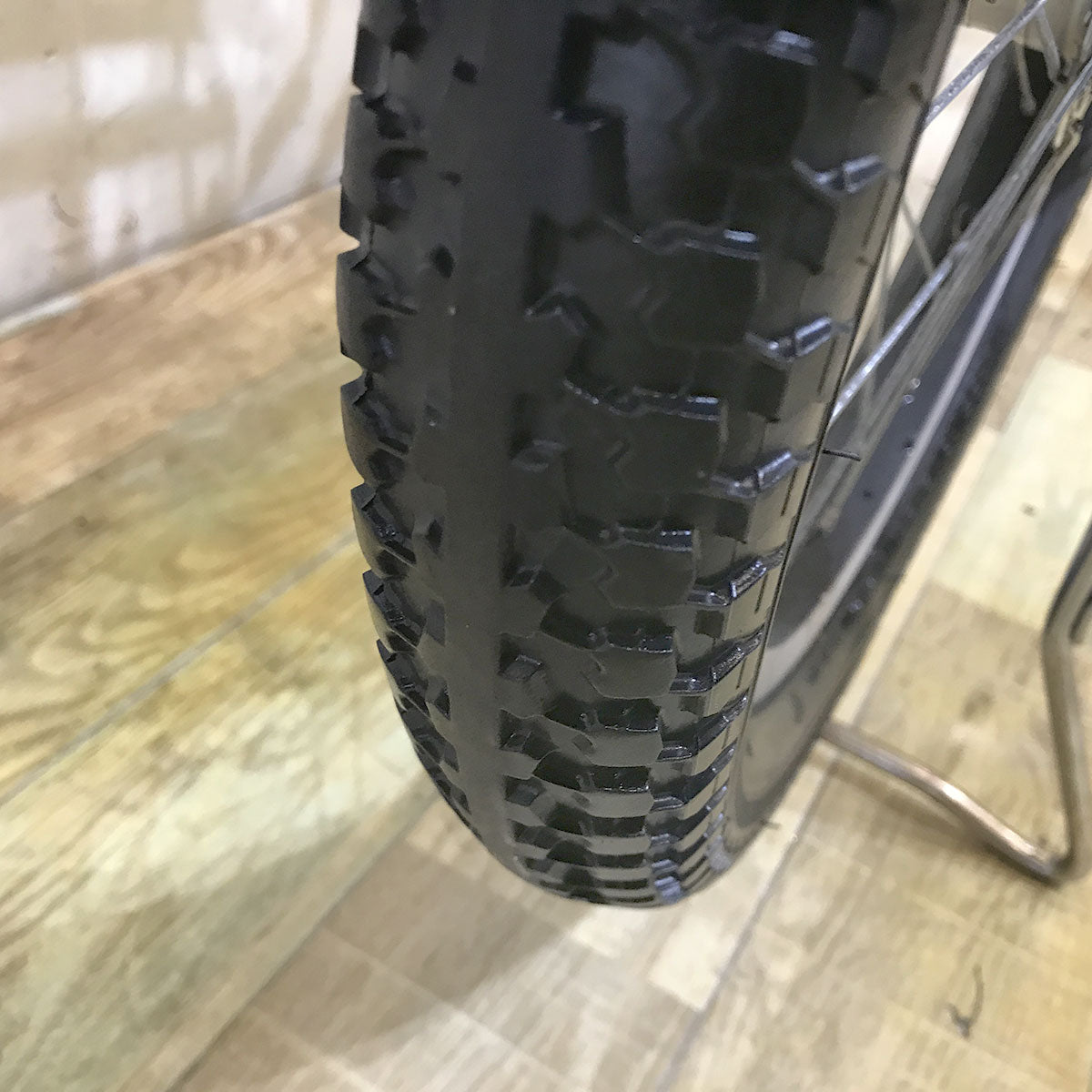 中古電動自転車 ブリヂストン ジョシスワゴン アイボリーホワイト 前20×後18インチ KF030 