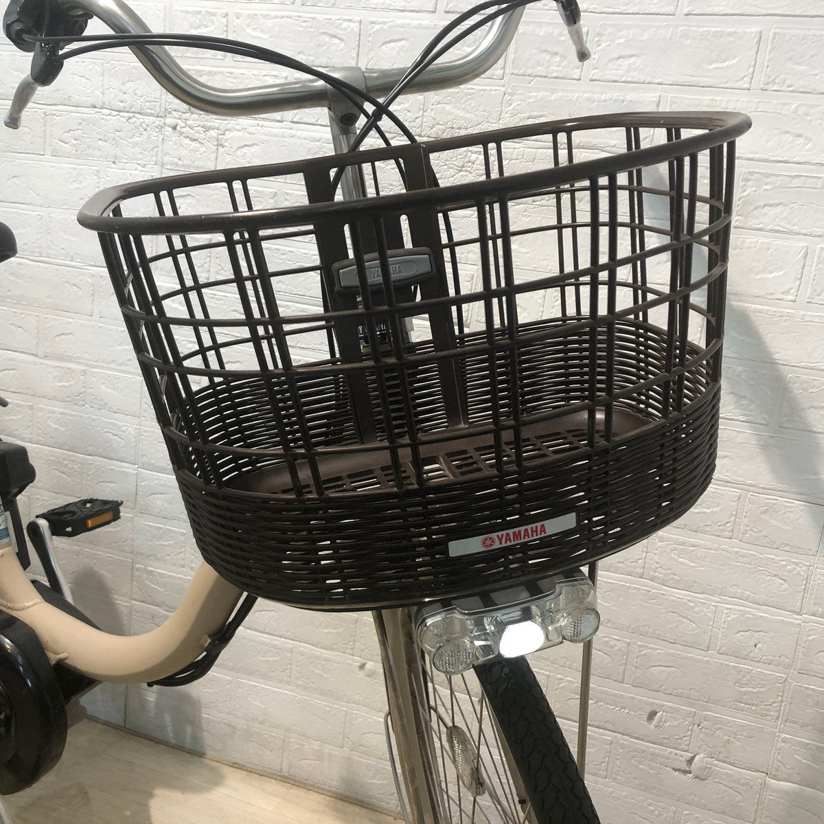 中古電動自転車 ヤマハ PAS ナチュラ L DX ベージュ 26インチ YA115