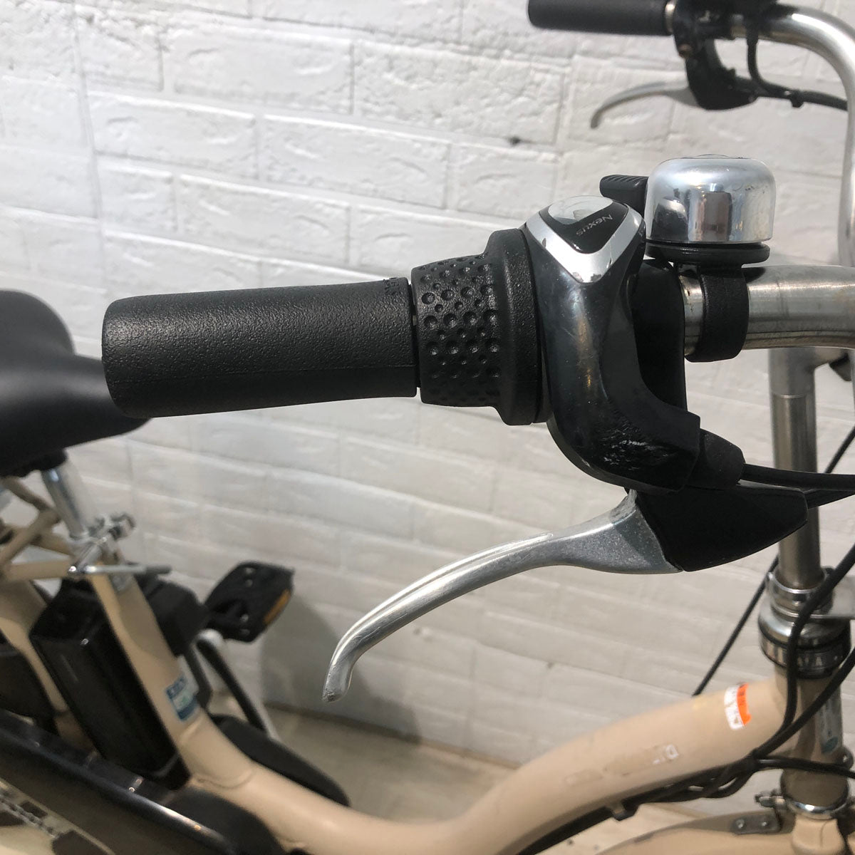 中古電動自転車 ヤマハ PAS ナチュラ L DX ベージュ 26インチ YA115