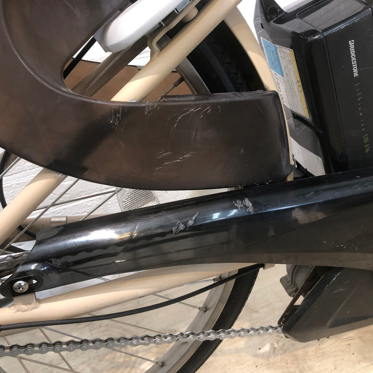 中古電動自転車 ヤマハ PAS ナチュラ L DX ベージュ 26インチ YA115