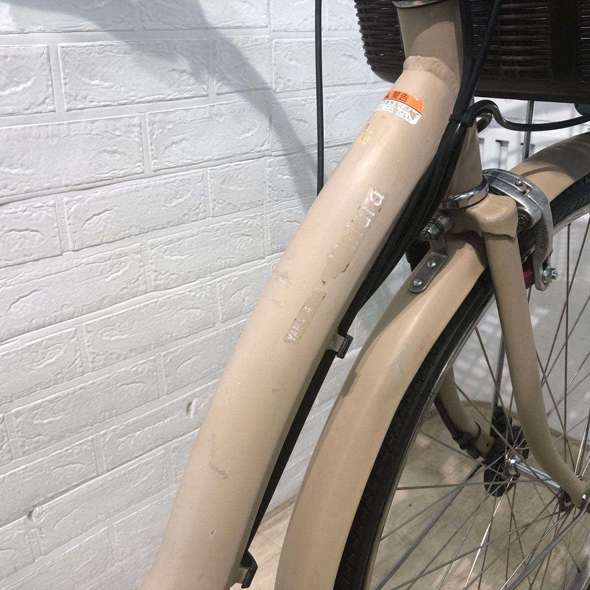 中古電動自転車 ヤマハ PAS ナチュラ L DX ベージュ 26インチ YA115