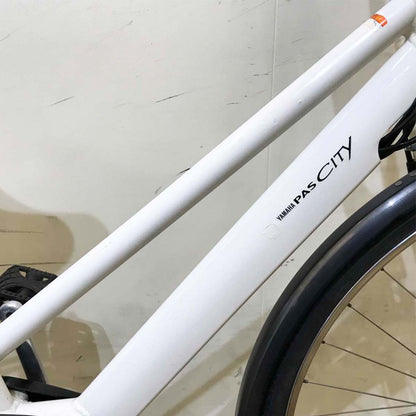 ヤマハ PAS CITY L8 パス シティ L8 ホワイト 27インチ KV088 【中古車】