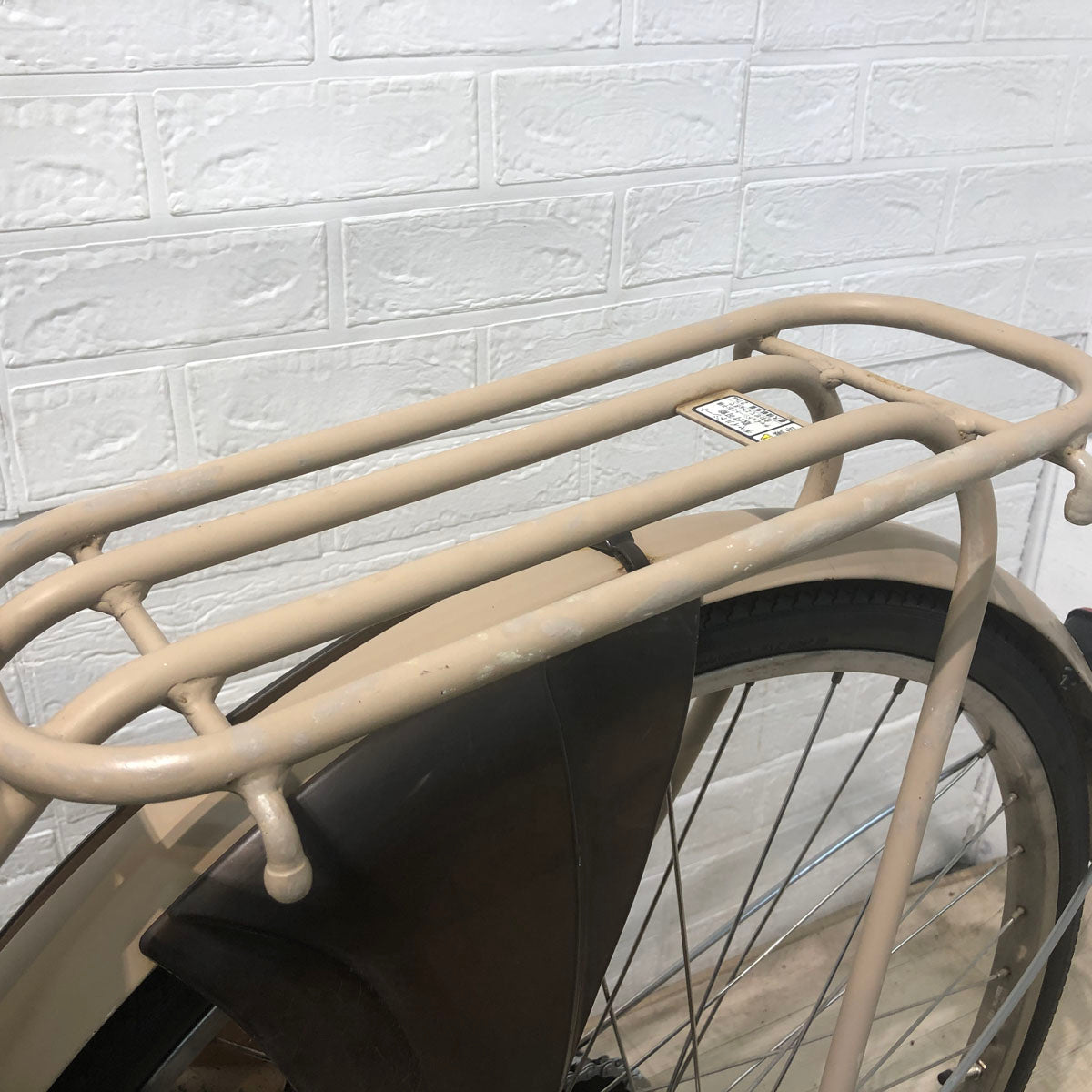 中古電動自転車 ヤマハ PAS ナチュラ L DX ベージュ 26インチ YA115